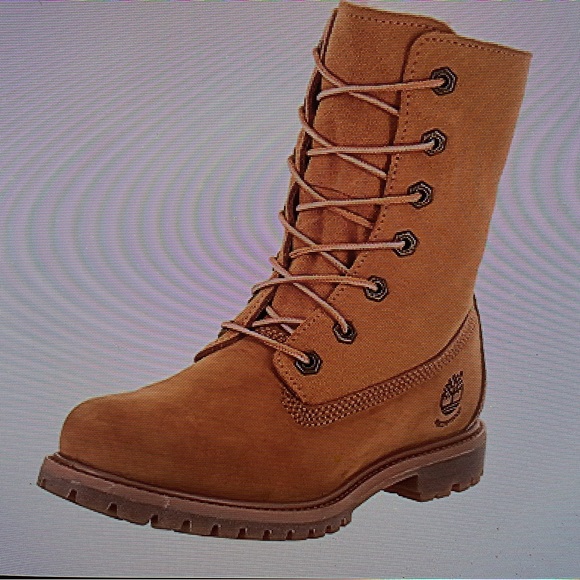 Moving Sale! NWOT - Leather. Timberland Authentic Teddy Fleece Boots - Picture 4 of 5